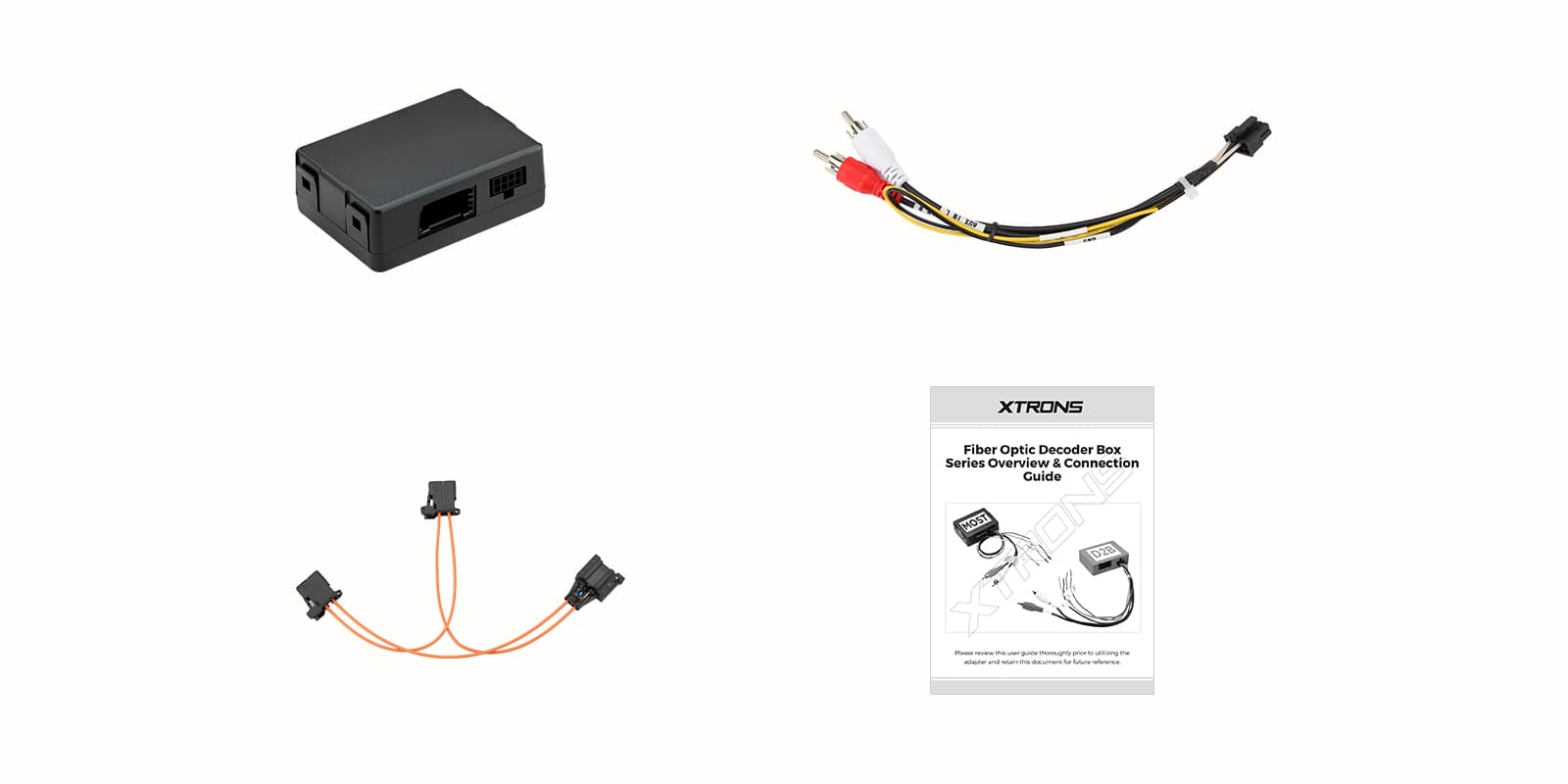 Audi A6 / Q7 / A8 MMI 2G Fibre Optic MOST25 Decoder Box | ACFOBA2G, image 3 of 4
