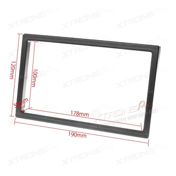 Ford Galaxy and VW Sharan Double DIN Stereo Fascia Panel | ICE/ACS/11-102, image 2 of 2