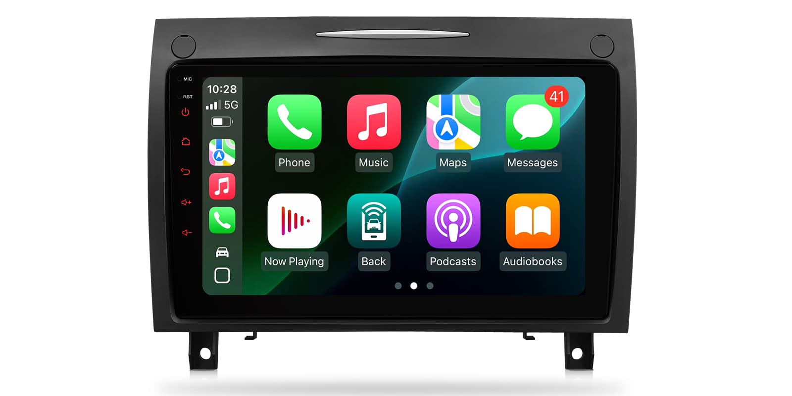 Mercedes-Benz SLK R171 9 inch Android Head Unit with Wireless CarPlay, Android Auto and 4G | IDP90M350, image 5 of 16