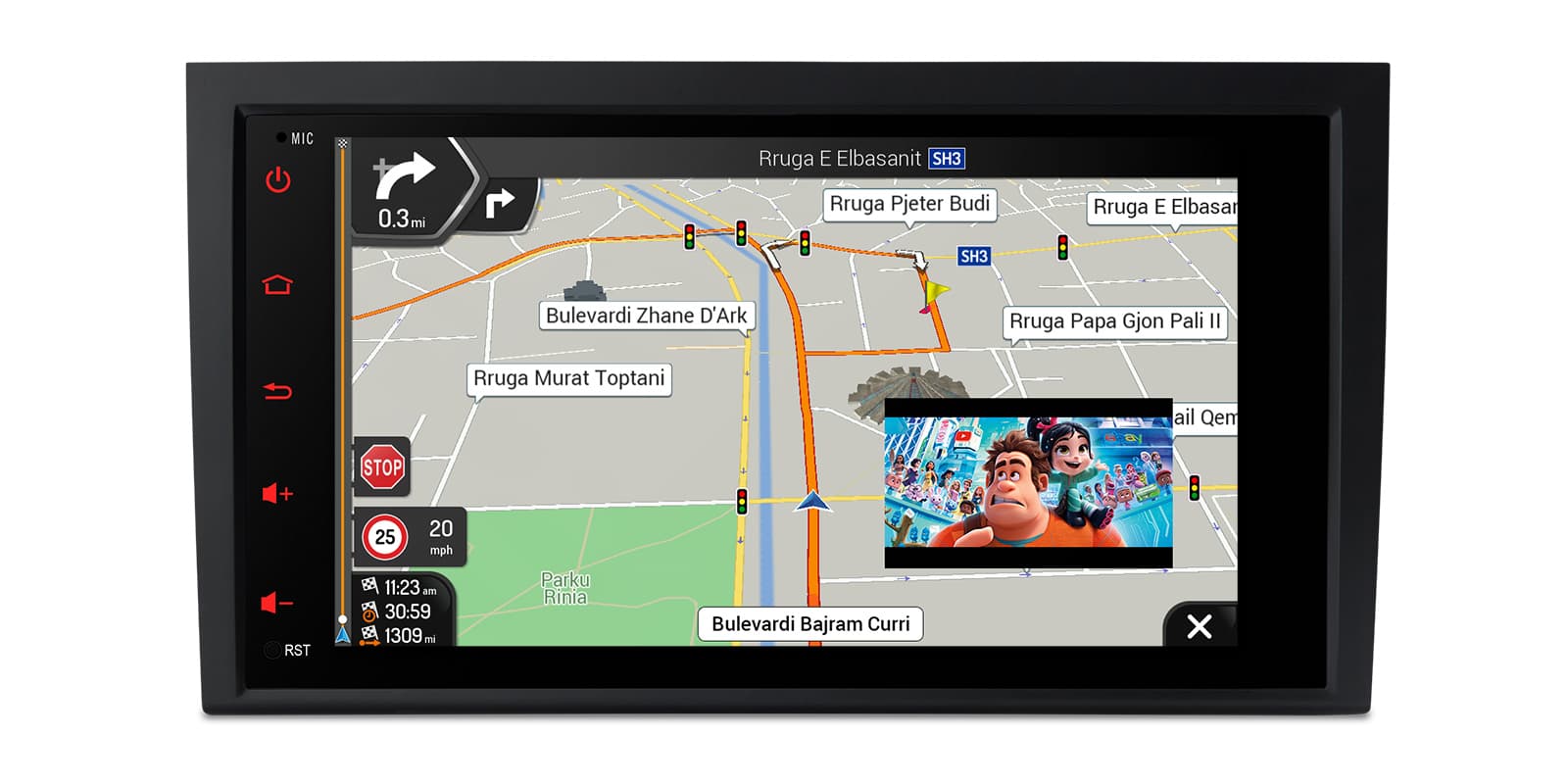 Audi A4 B6/B7 and SEAT Exeo 8 inch Android Head Unit with Wireless CarPlay and Android Auto | IDS80A4AL, image 7 of 15