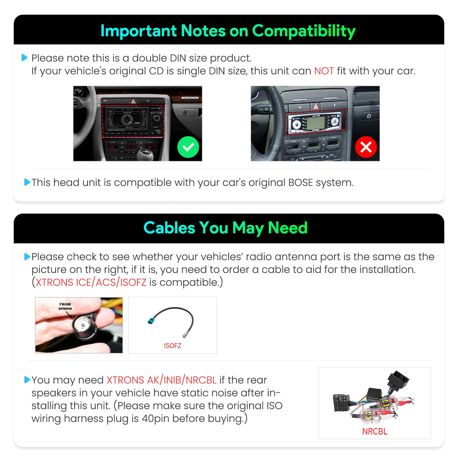 Audi A4 B6/B7 and SEAT Exeo 8 inch Android Head Unit with Wireless CarPlay and Android Auto | IDS80A4AL, image 15 of 15