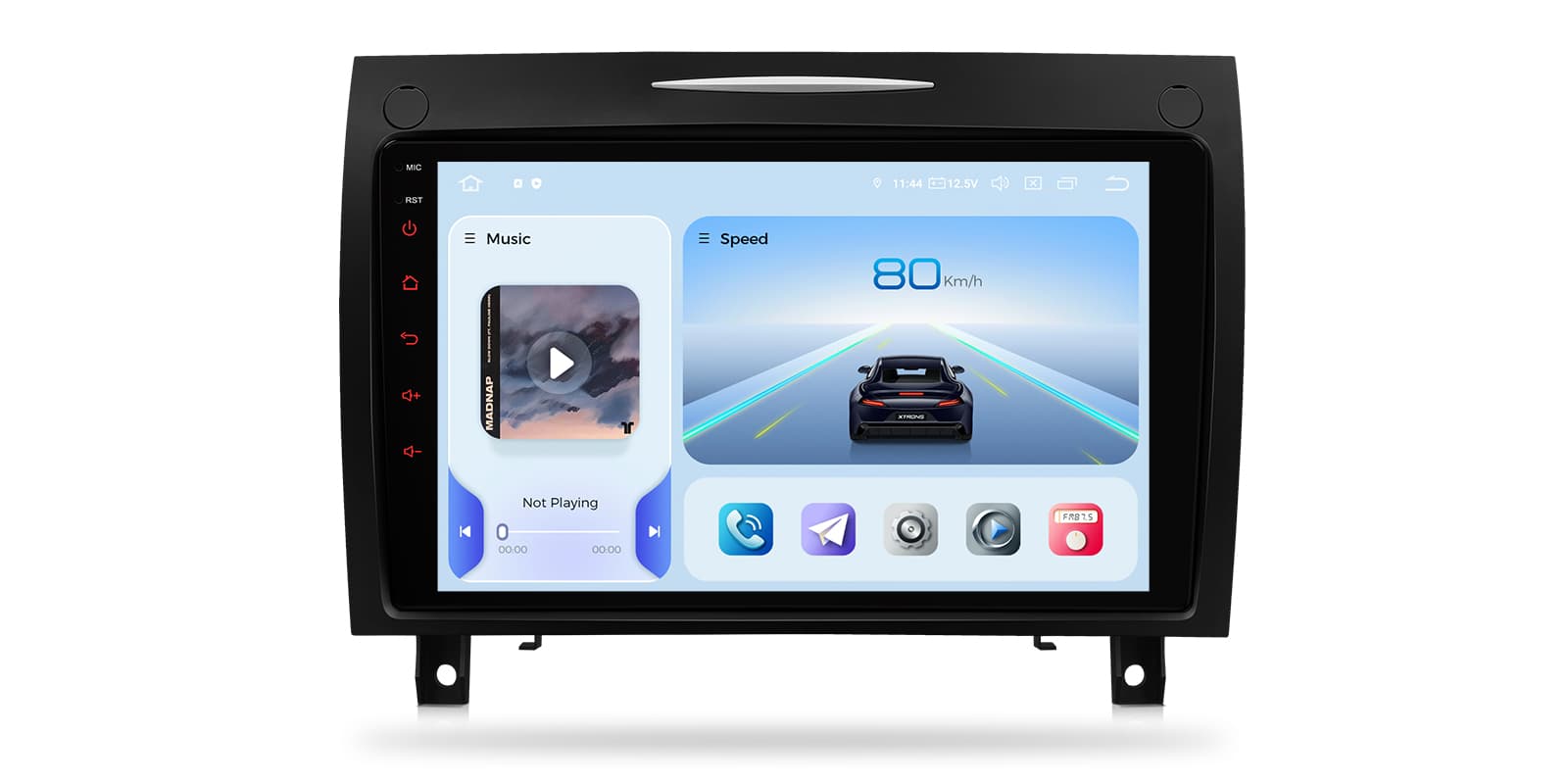 Mercedes-Benz SLK R171 9 inch Android 14 Head Unit with Wireless CarPlay, Android Auto and 4G | IQP94M350P, image 3 of 15