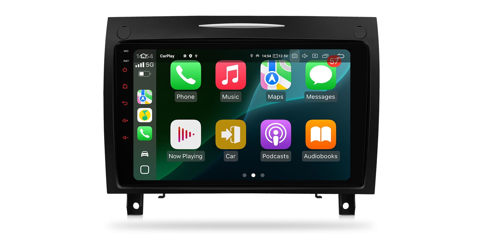 Mercedes-Benz SLK R171 9 inch Android 14 Head Unit with Wireless CarPlay, Android Auto and 4G | IQP94M350P, image 5 of 15