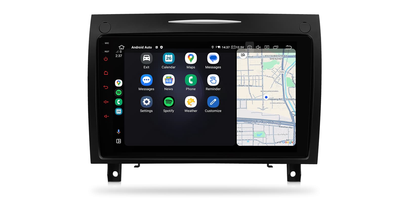 Mercedes-Benz SLK R171 9 inch Android 14 Head Unit with Wireless CarPlay, Android Auto and 4G | IQP94M350P, image 6 of 15