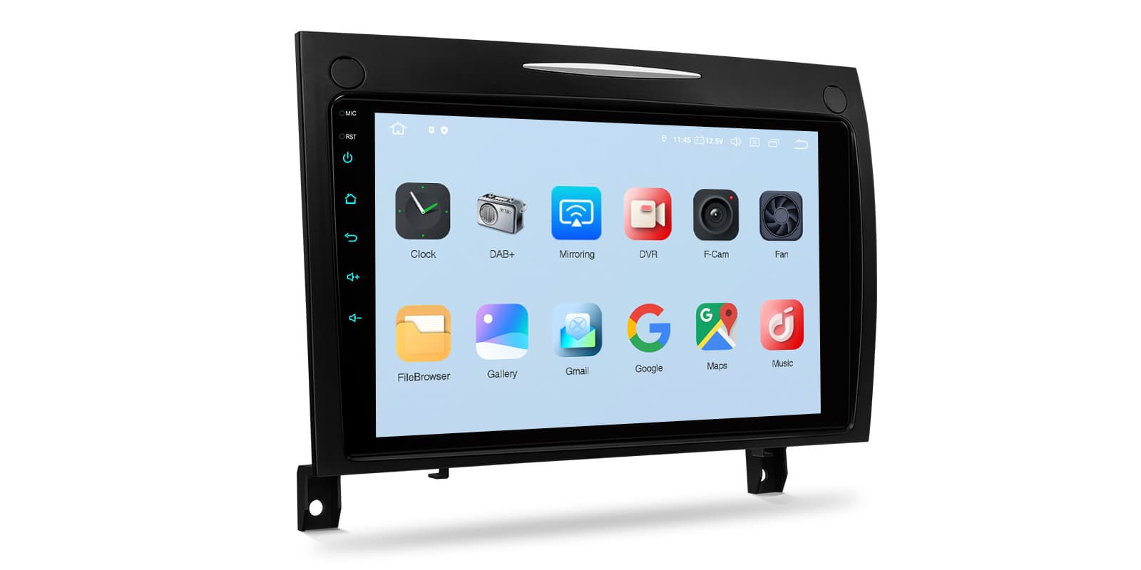 Mercedes-Benz SLK R171 9 inch Android 14 Head Unit with Wireless CarPlay, Android Auto and 4G | IQP94M350P, image 7 of 15