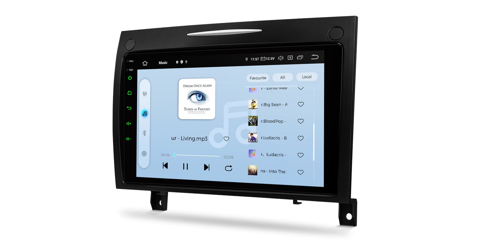Mercedes-Benz SLK R171 9 inch Android 14 Head Unit with Wireless CarPlay, Android Auto and 4G | IQP94M350P, image 9 of 15