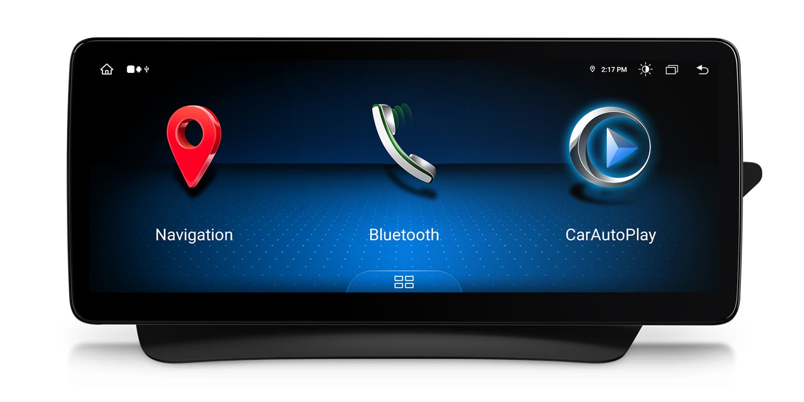 Mercedes E-Class 12.3 inch Android Screen with Wireless CarPlay, Android Auto and 4G | QLM2240M12ECR, image 1 of 14