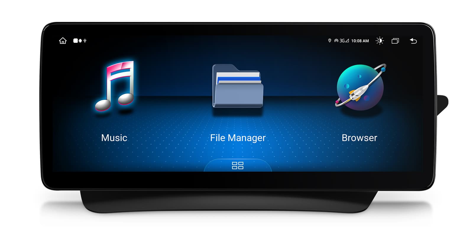 Mercedes E-Class 12.3 inch Android Screen with Wireless CarPlay, Android Auto and 4G | QLM2240M12ECR, image 2 of 14
