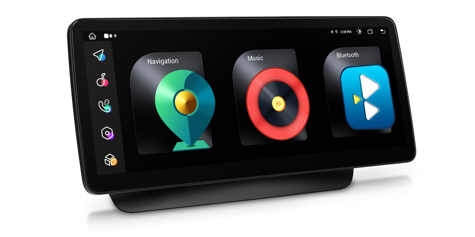 Mercedes E-Class 12.3 inch Android Screen with Wireless CarPlay, Android Auto and 4G | QLM2240M12ECR, image 7 of 14