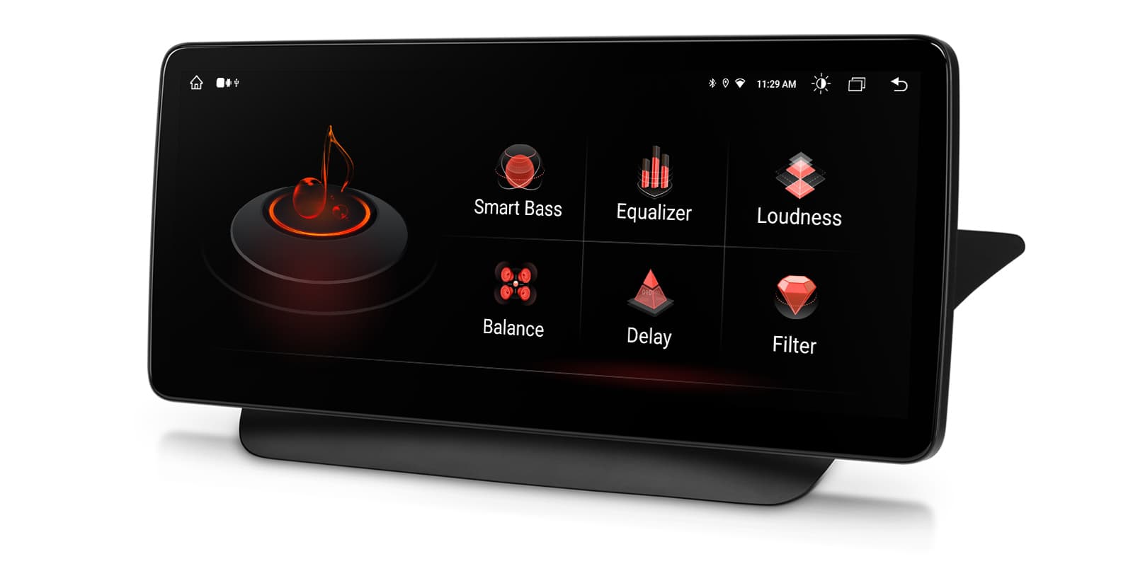 Mercedes E-Class 12.3 inch Android Screen with Wireless CarPlay, Android Auto and 4G | QLM2240M12ECR, image 9 of 14