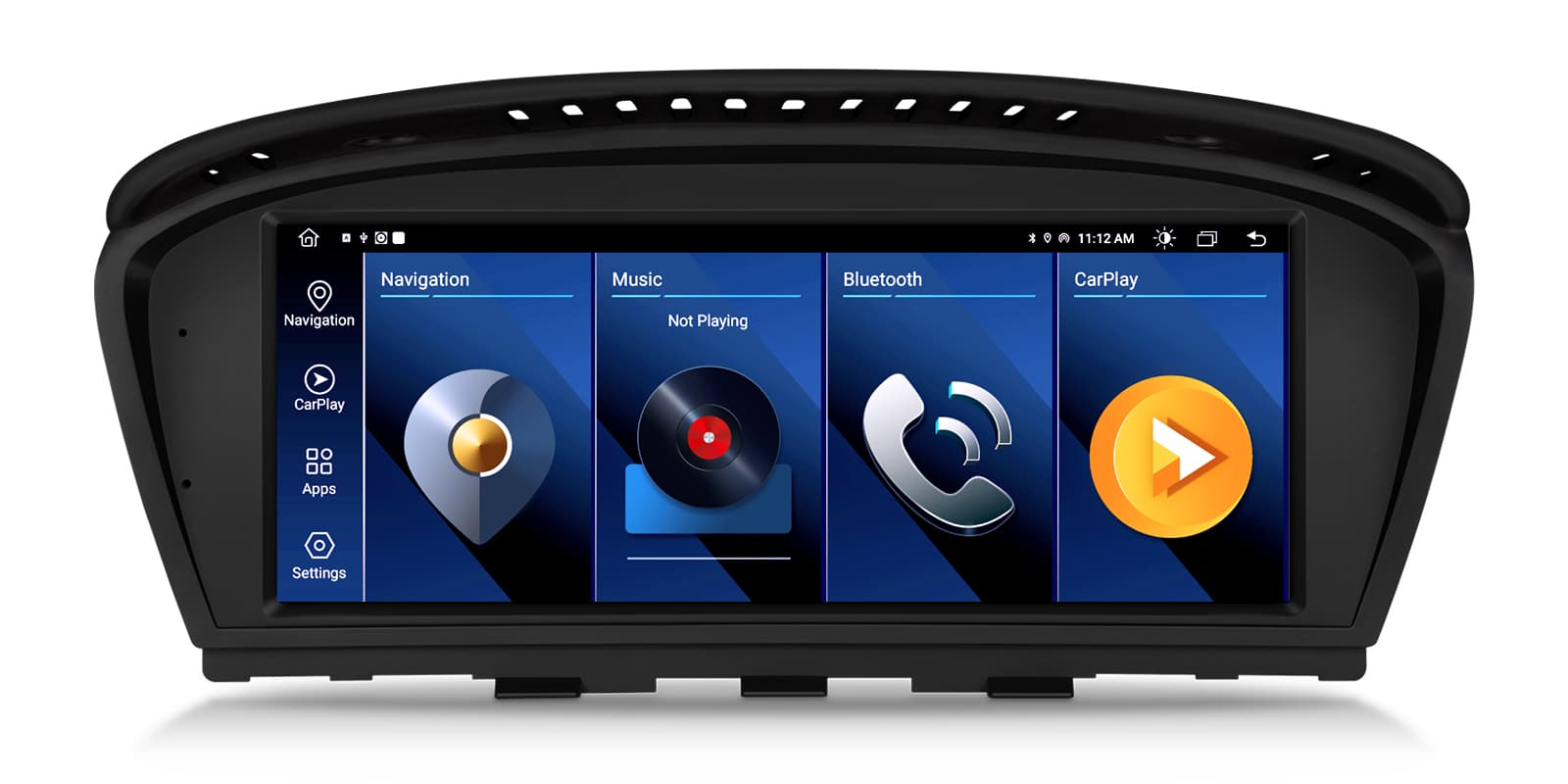 BMW 3 Series E90 and 5 Series E60 CCC 8.8″ Android Screen with Wireless CarPlay | QTB8060CC, image 1 of 16