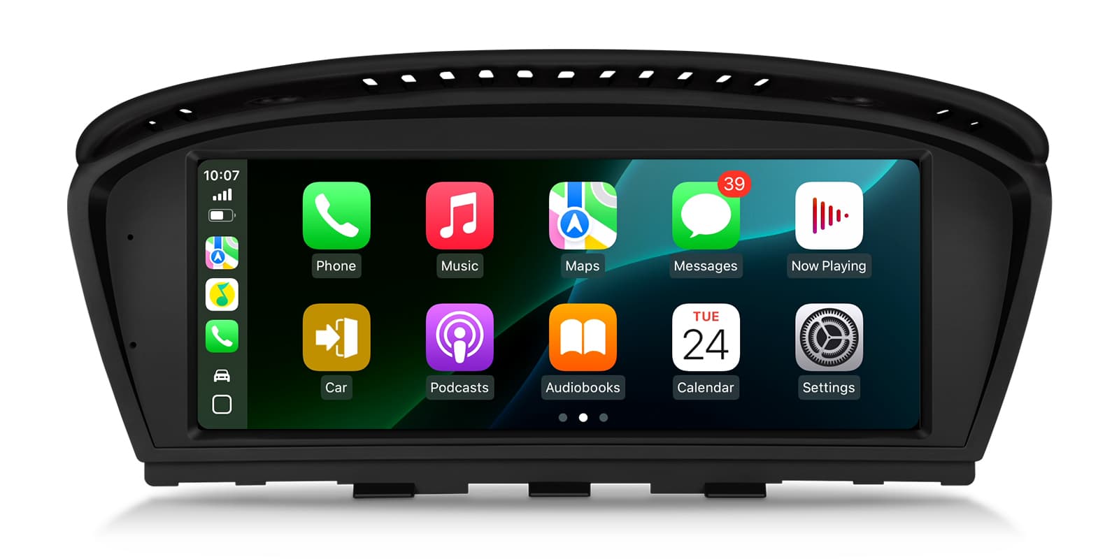 BMW 3 Series E90 and 5 Series E60 CCC 8.8″ Android Screen with Wireless CarPlay | QTB8060CC, image 6 of 16