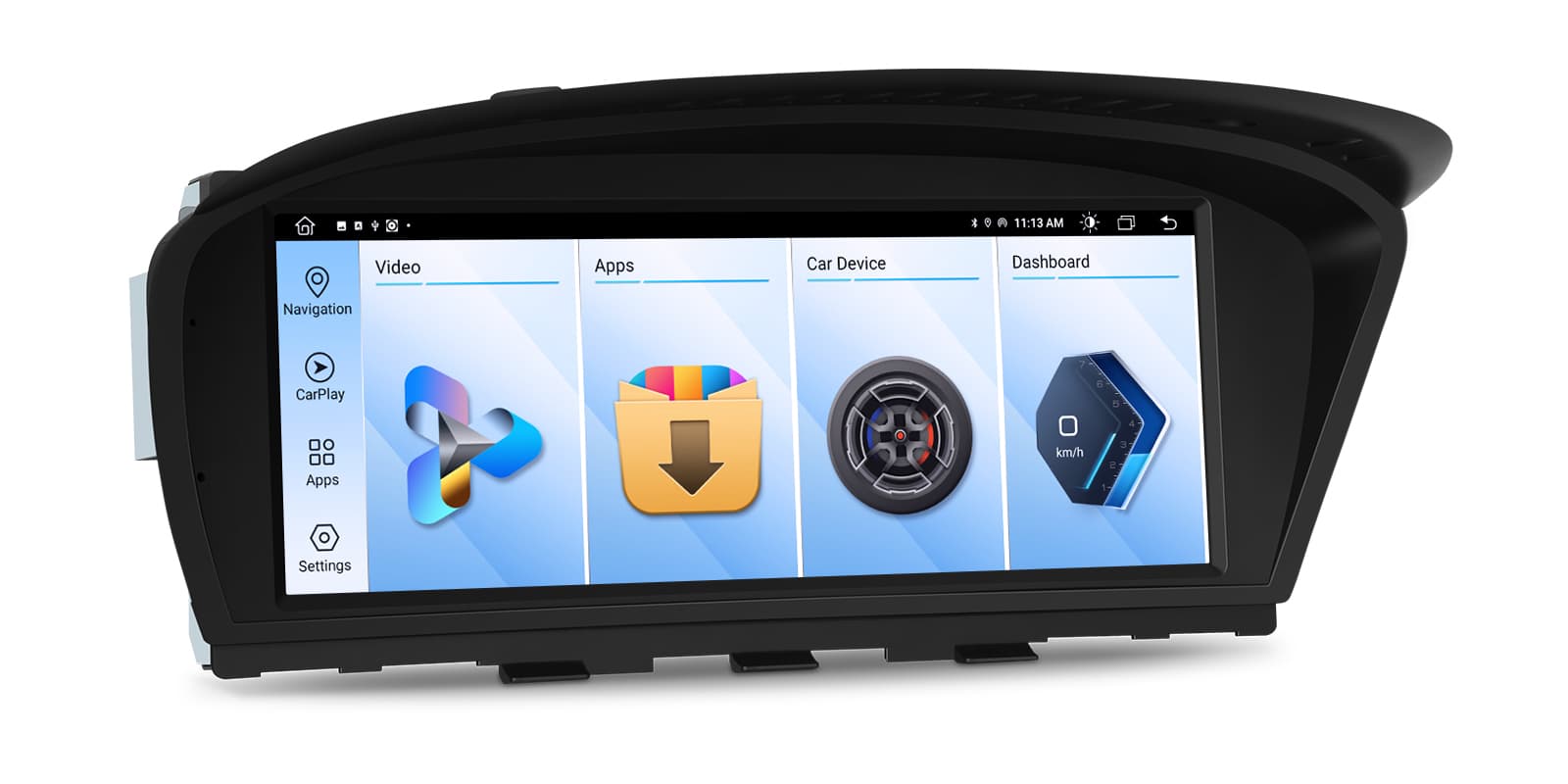 BMW 3 Series E90 and 5 Series E60 CCC 8.8″ Android Screen with Wireless CarPlay | QTB8060CC, image 8 of 16