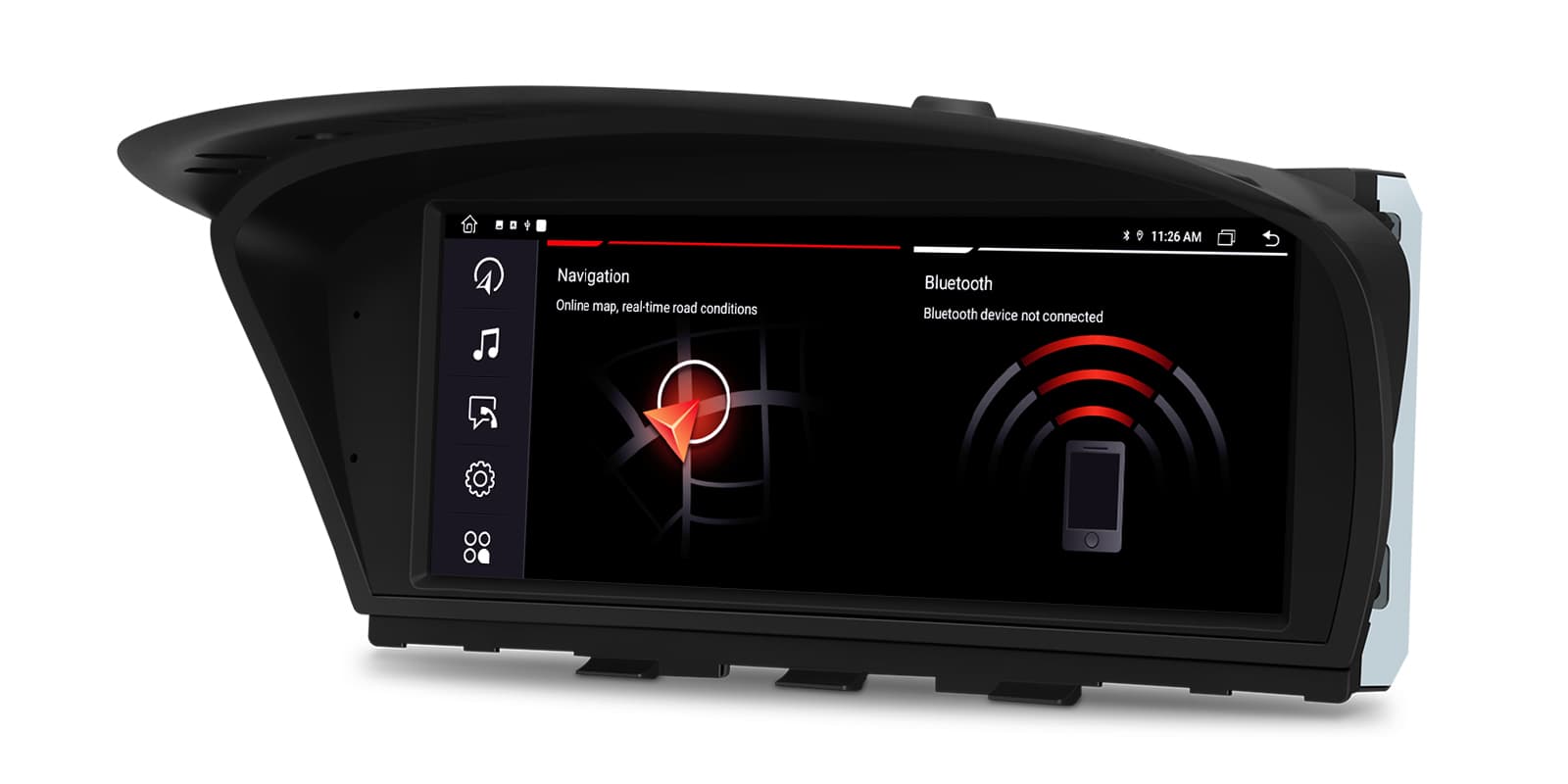 BMW 3 Series E90 and 5 Series E60 CCC 8.8″ Android Screen with Wireless CarPlay | QTB8060CC, image 10 of 16