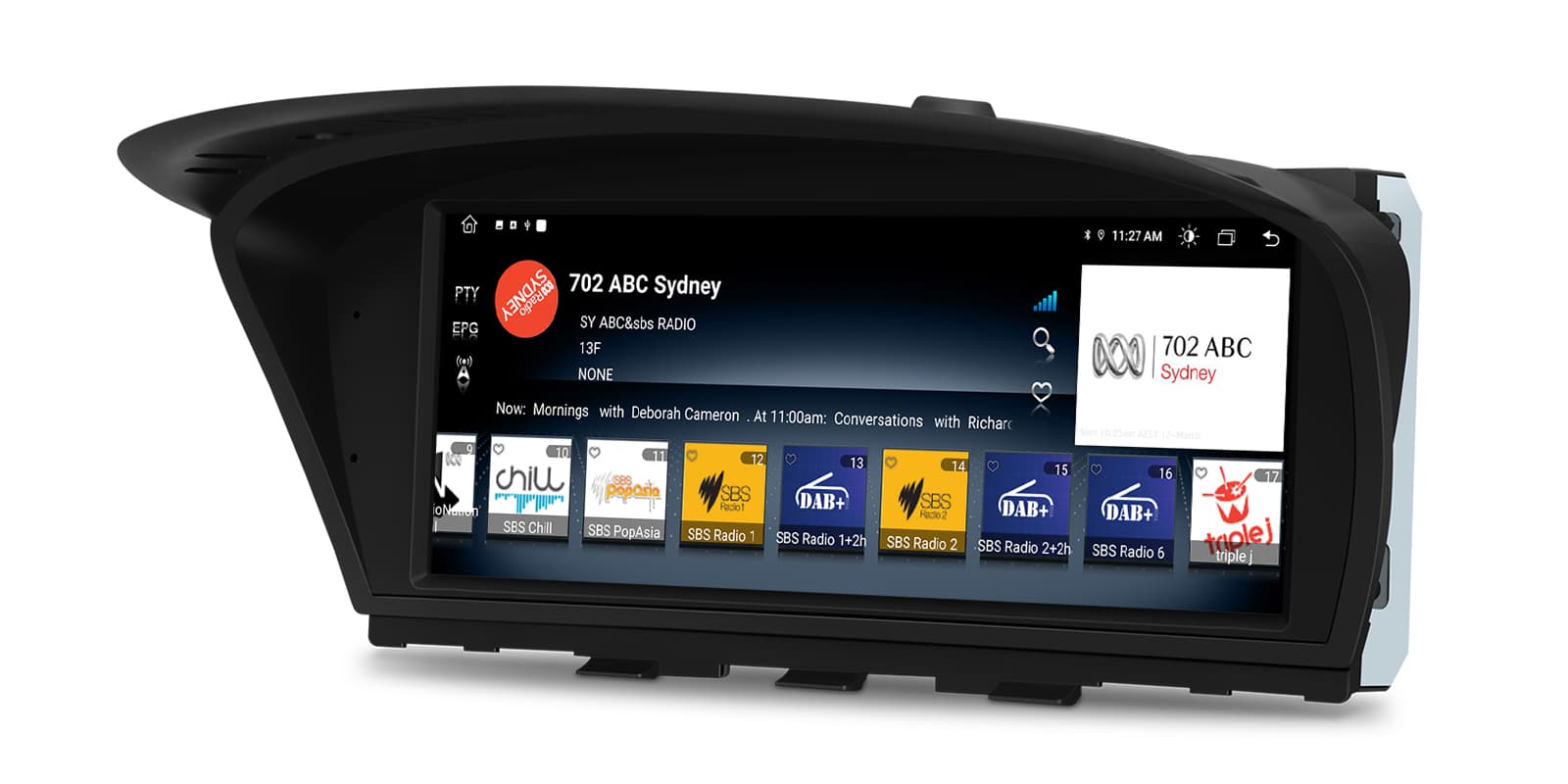 BMW 3 Series E90 and 5 Series E60 CCC 8.8″ Android Screen with Wireless CarPlay | QTB8060CC, image 11 of 16